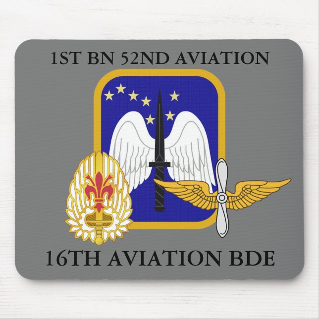 1ST BATTALION 52ND AVIATION 16TH AVIATION BRIGADE  MOUSE MAT (Front)