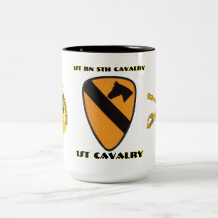 1ST BATTALION 5TH CAVALRY 1ST CAVALRY MUG