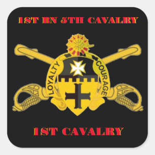 1ST BATTALION 5TH CAVALRY 1ST CAVALRY STICKERS