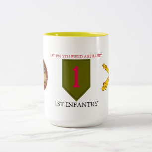 1ST BATTALION 5TH FIELD ARTILLERY 1ST INFANTRY MUG