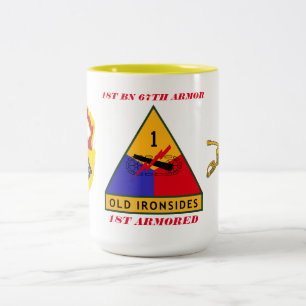 1ST BATTALION 67TH ARMOR 1ST ARMORED MUG