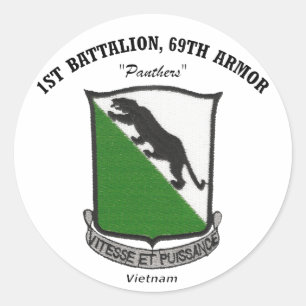 1st Battalion, 69th Armour Stickers