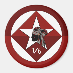 1st Battalion 6th Marine Regiment Magnet