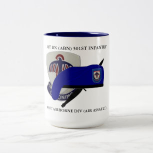 1ST BATTALION (ABN) 501ST INFANTRY MUG