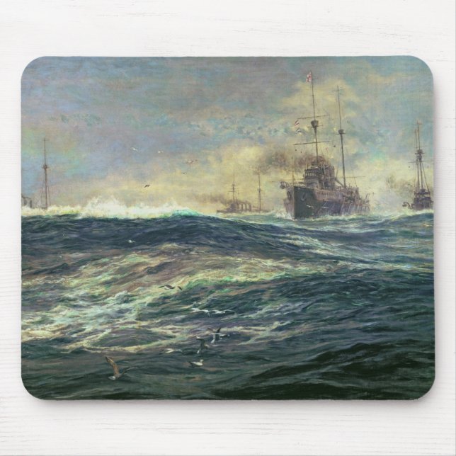 1st Battle Squadron of Dreadnoughts Mouse Mat (Front)