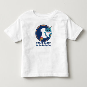 1st Birthday Boy Baby Shark Tee