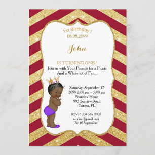 1st Birthday BOY,Ethnic 1st Birthday,1st Birthday Invitation