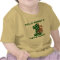 1st Birthday Boy Monkey Personalised Shirt