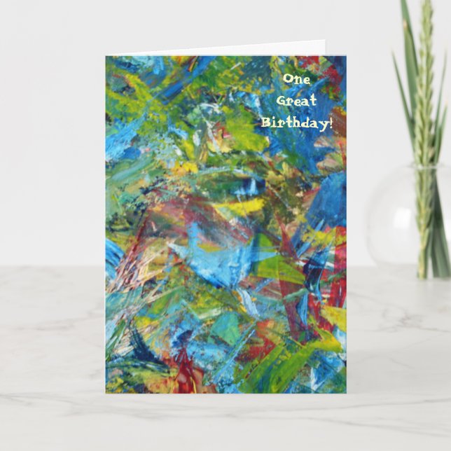 1st Birthday Card (Front)