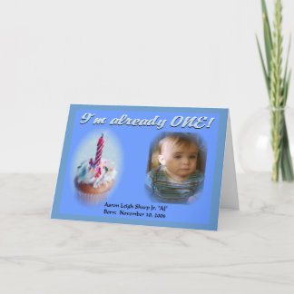1st Birthday Card