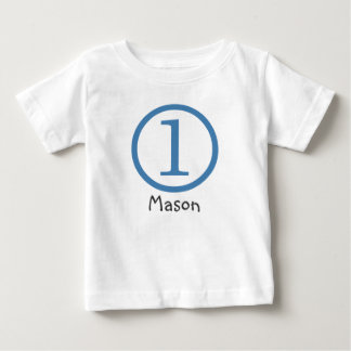 1st Birthday Customisable T-Shirt Boy