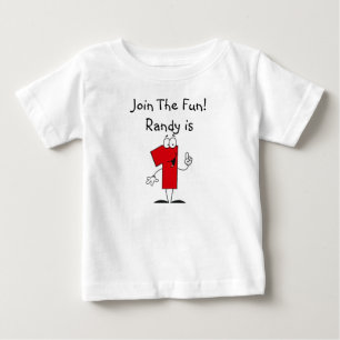 1st Birthday Customised T-shirt