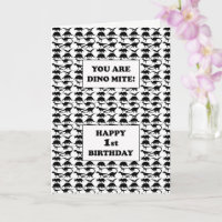 1st Birthday Dino Mite