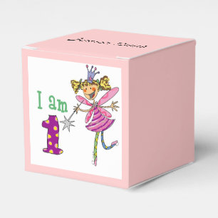 1st birthday - fairy birthday parties customised favour box