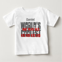1st Birthday Gift World's Coolest 1 Year Old W01A