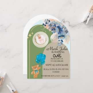 1st birthday Invitation