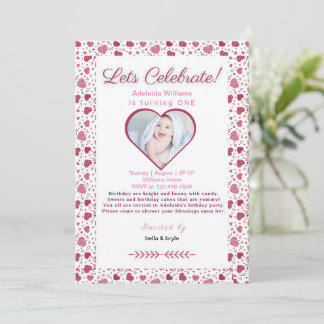 1st birthday invitation