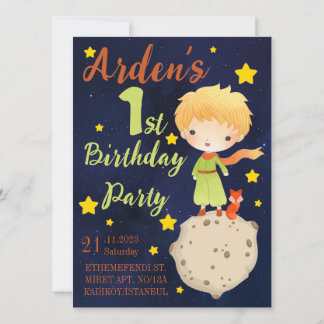 1st birthday Invitation