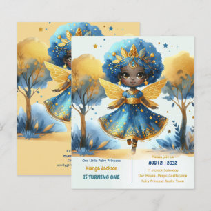 1st Birthday Little Fairy Princess African ONE