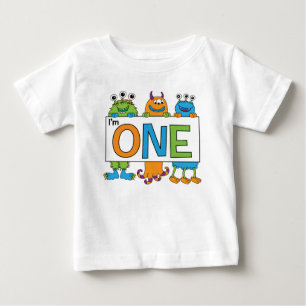 1st Birthday Monster Tee