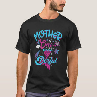 1st Birthday Mother Of Mr One Derful Party Matchin T-Shirt