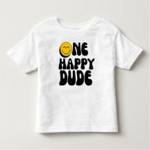 1st Birthday One Happy Dude Birthday 