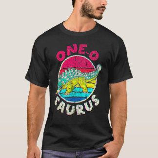 1st Birthday One O Saurus I Ankylosaurus I Family  T-Shirt