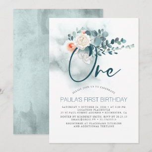 1st Birthday Party Invitation