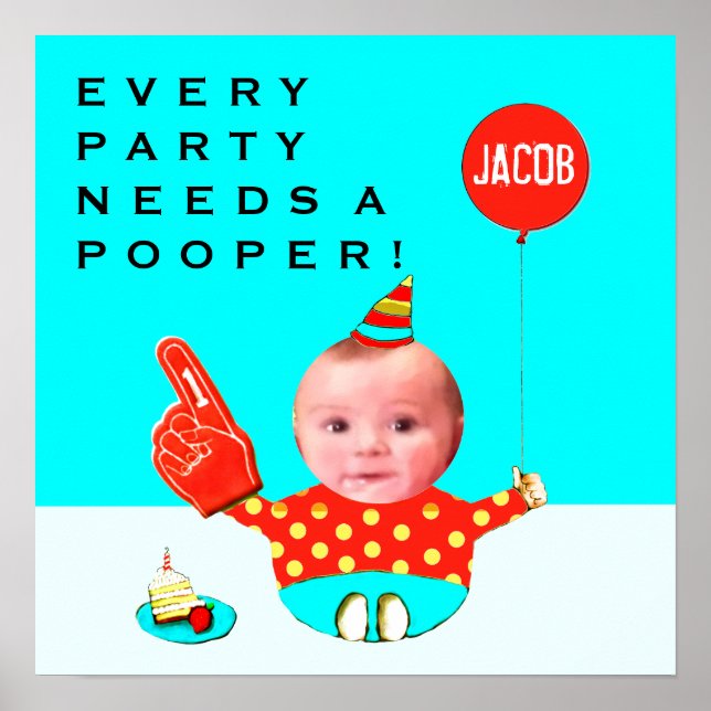 1st Birthday Poster (Front)