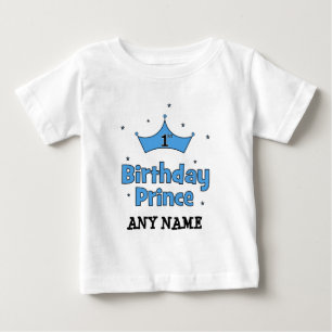 1st Birthday Prince Baby T-Shirt