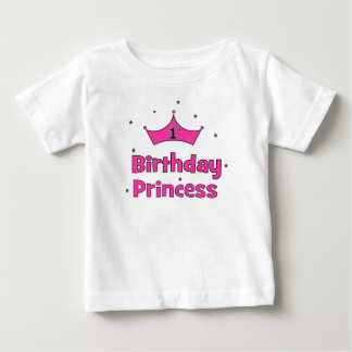1st Birthday Princess Baby T-Shirt