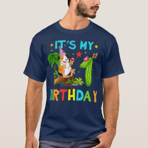 1st Birthday s Guinea Pig Birthday 1 Year Old T-Shirt