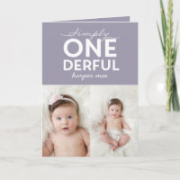 1st birthday simple onederful colourful typography