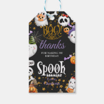 1st Birthday Spooktacular Birthday Thanks