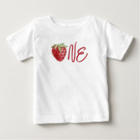 1st Birthday Summer Strawberry Berry Sweet