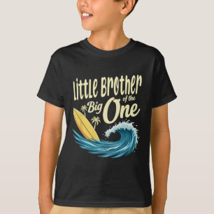 1st Birthday Surfer Lil Brother Of The Big One T-Shirt