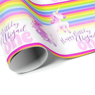 Unicorn Wrapping Paper Zazzle Uk