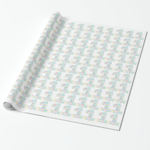 1st Birthday Wrapping Paper