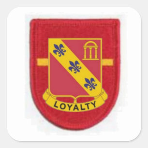 1ST BN 319TH FIELD ARTILLERY FLASH/DUI STICKERS