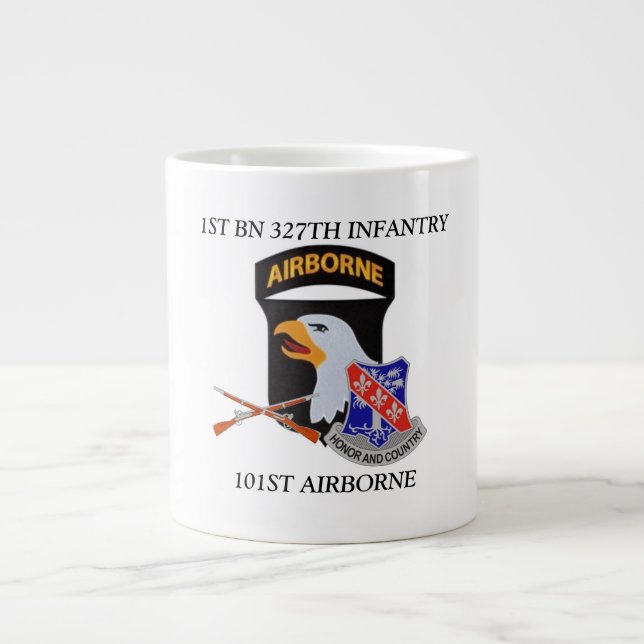 1ST BN 327TH INFANTRY 101ST AIRBORNE JUMBO MUG (Front)