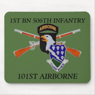 1ST BN 506TH INFANTRY 101ST AIRBORNE MOUSEPAD