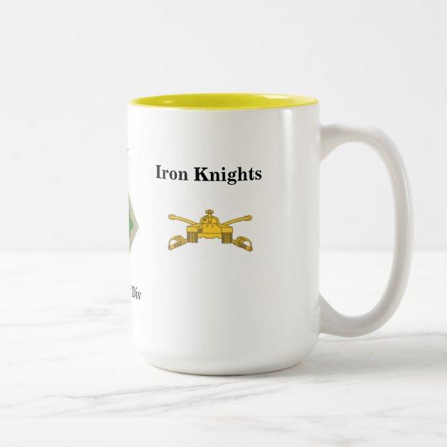 1st Bn 66th Armour 4th Infantry Mug (Right)