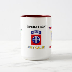 1st Bn (Abn) 504th Just Cause Combat Jump Mug