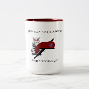 1ST BN (ABN) 505TH INFANTRY MUG