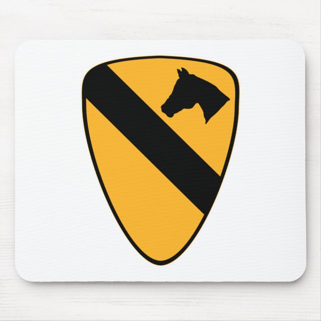 1st Cav Patch Mouse Mat (Front)