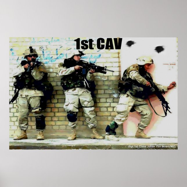 1st CAV Poster (Front)