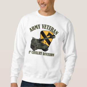 1st Cav Vet - M109 Howitzer Sweatshirt