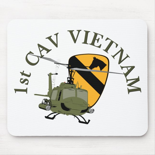 1st Cav Vietnam Mouse Mat (Front)