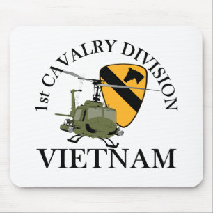 1st Cav Vietnam Vet Mouse Mat