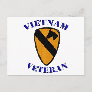 1st Cav Vietnam Veteran Postcard